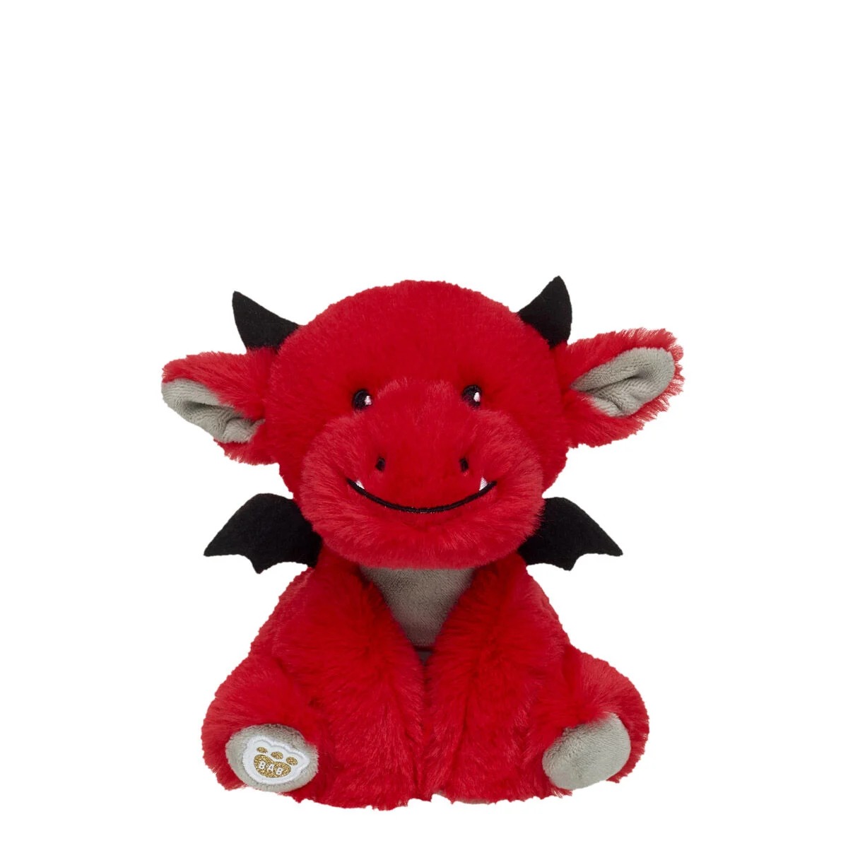 Build-A-Bear Mini Beans Fiery Dragon Plush