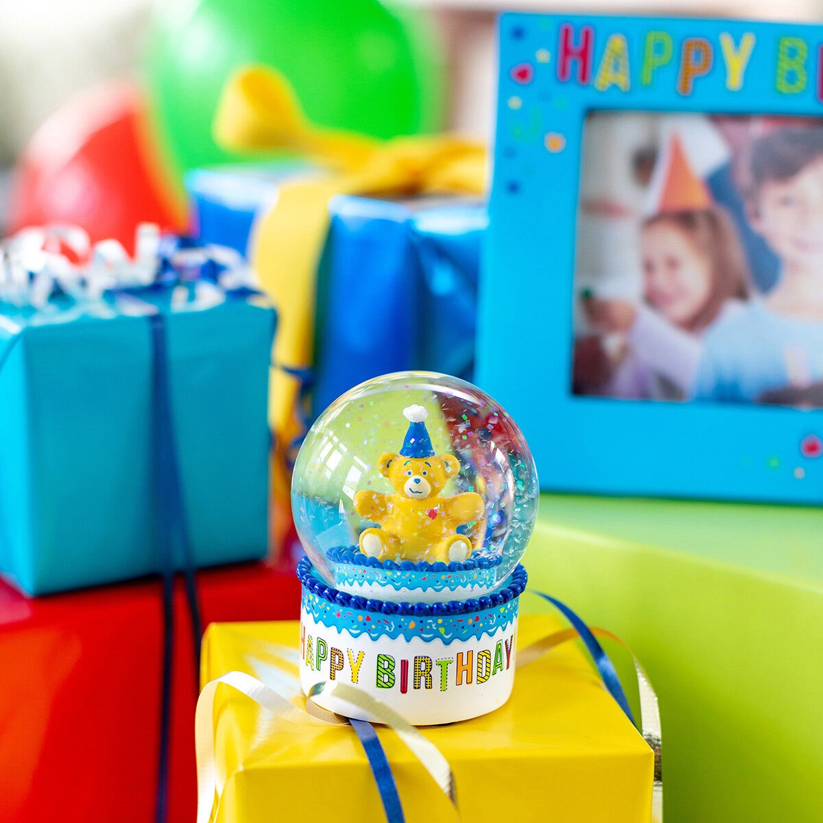 Build-A-Bear Happy BEARthday! Blue Waterball - Image 4