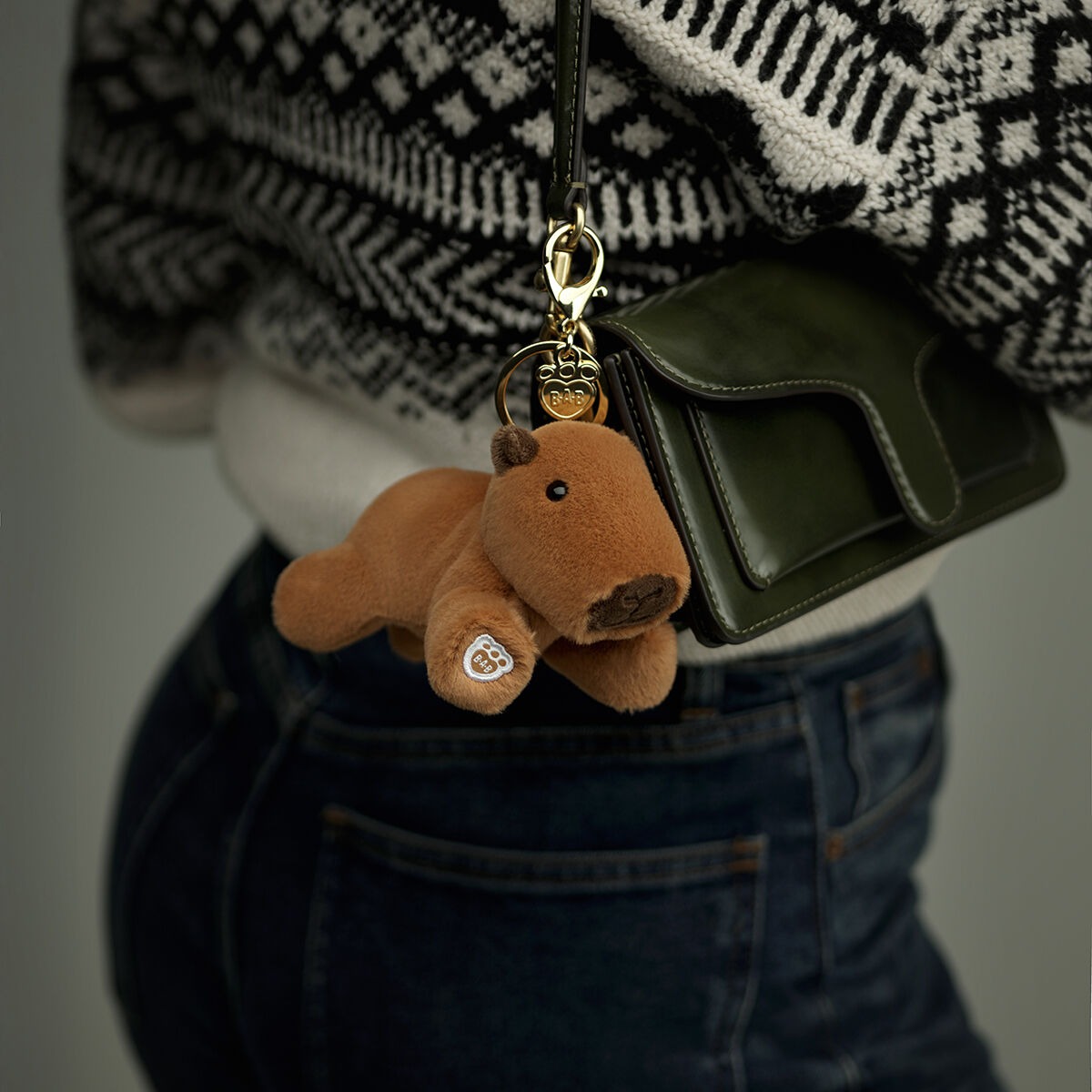 Capybara Plush Bag Charm - Image 4