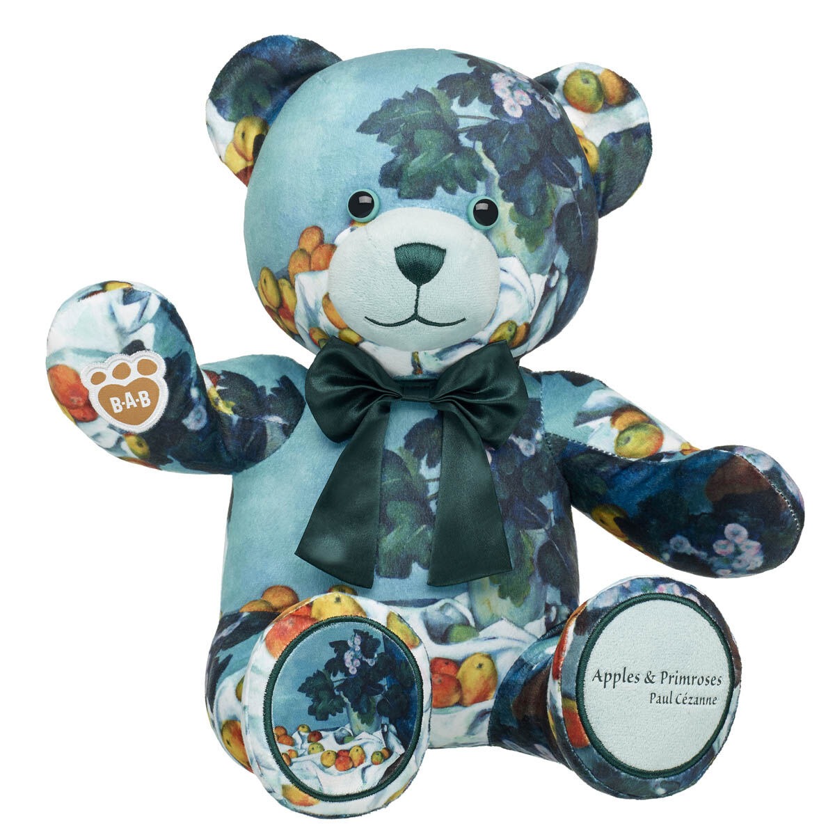 C??zanne Still Life Teddy Bear with Gifting Bow