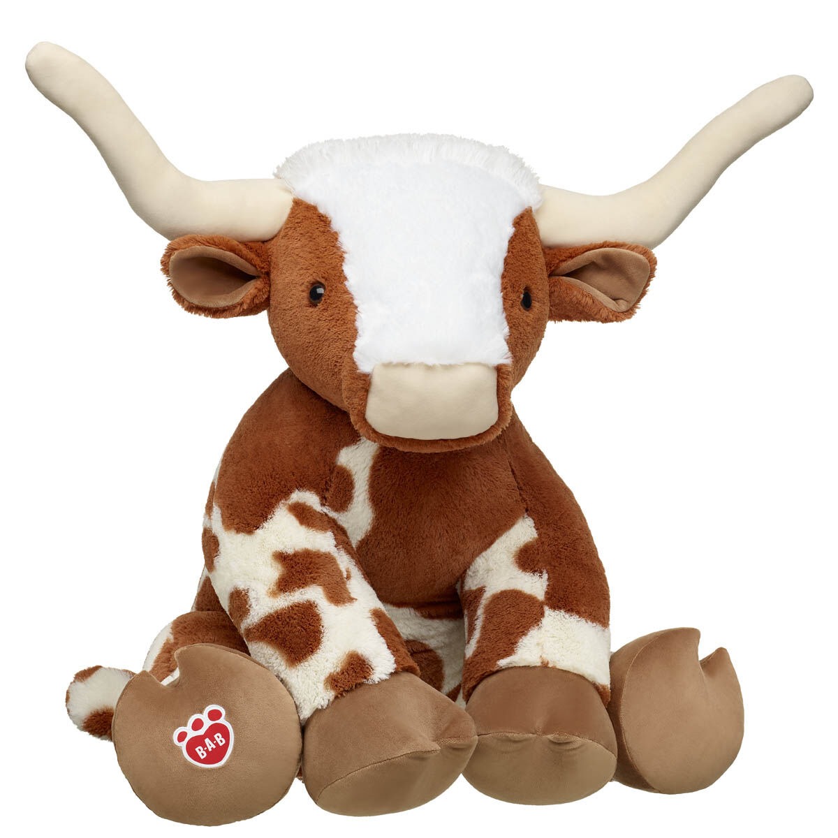 Giant Longhorn Cow Stuffed Animal - Image 4