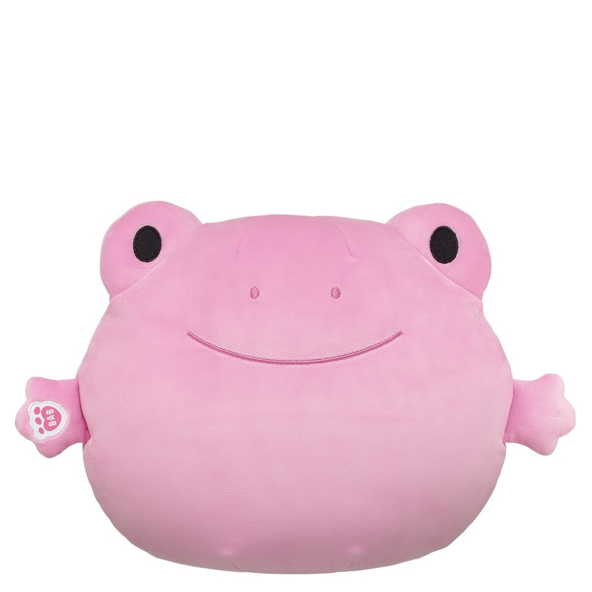SKOOSHERZ Spring Pink Frog Stuffed Animal