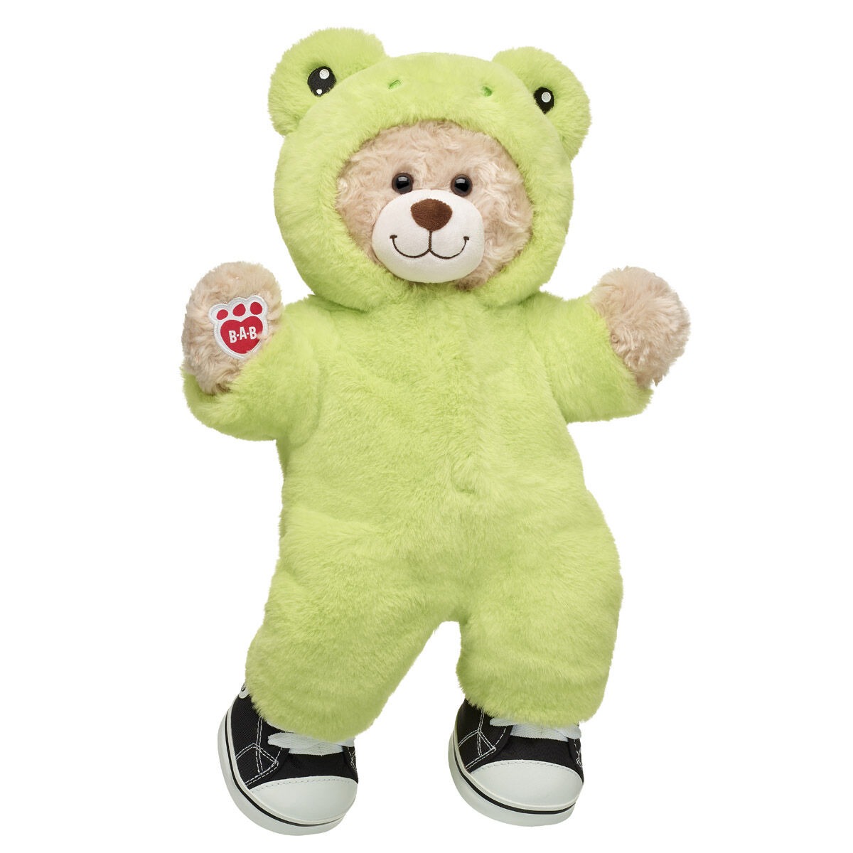 Happy Hugs Teddy Bear Frog Costume Gift Set with Shoes