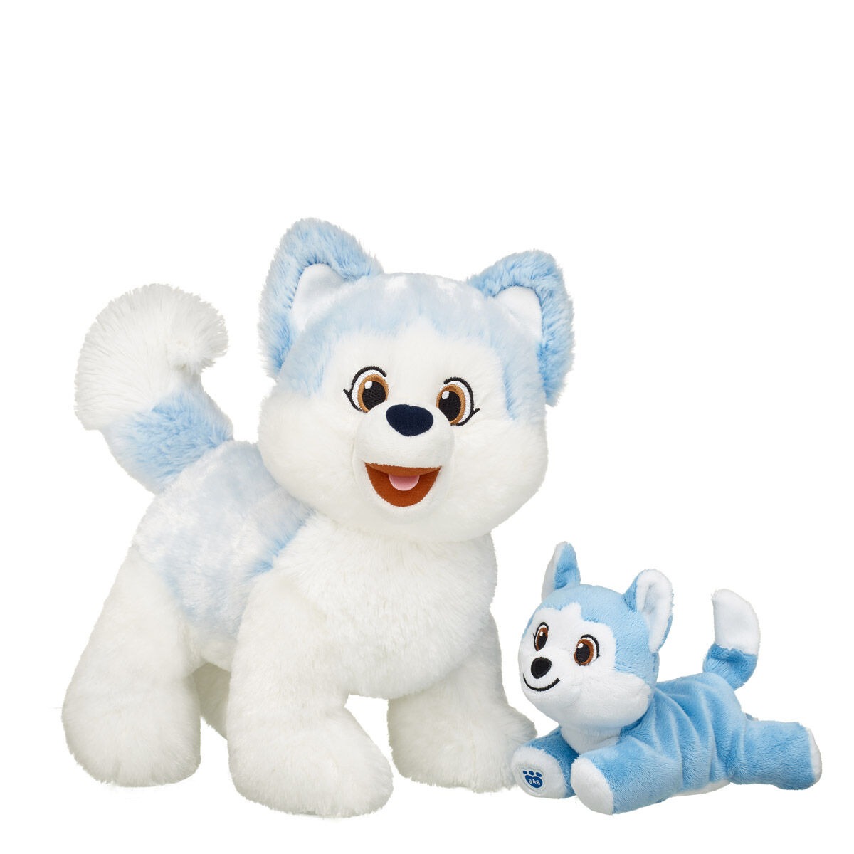 Glisten and the Merry Mission Luulla Puppy Plush & Build-A-Bear Mini Beans Gift Set