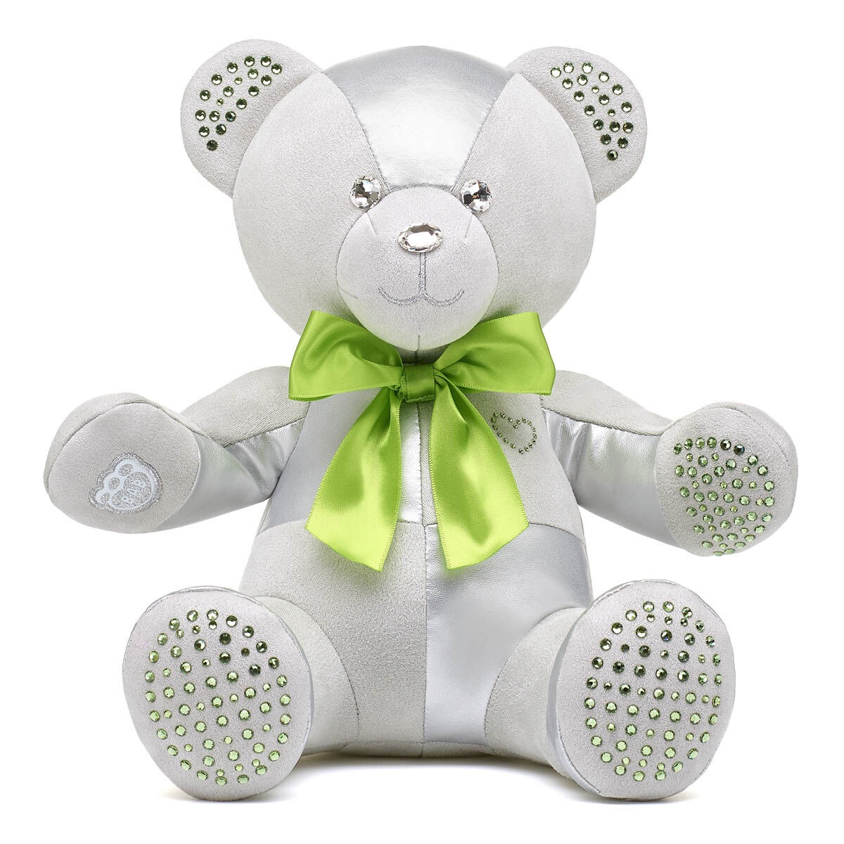 Build-A-Bear Birthstone Bear Featuring Swarovski Peridot crystals
