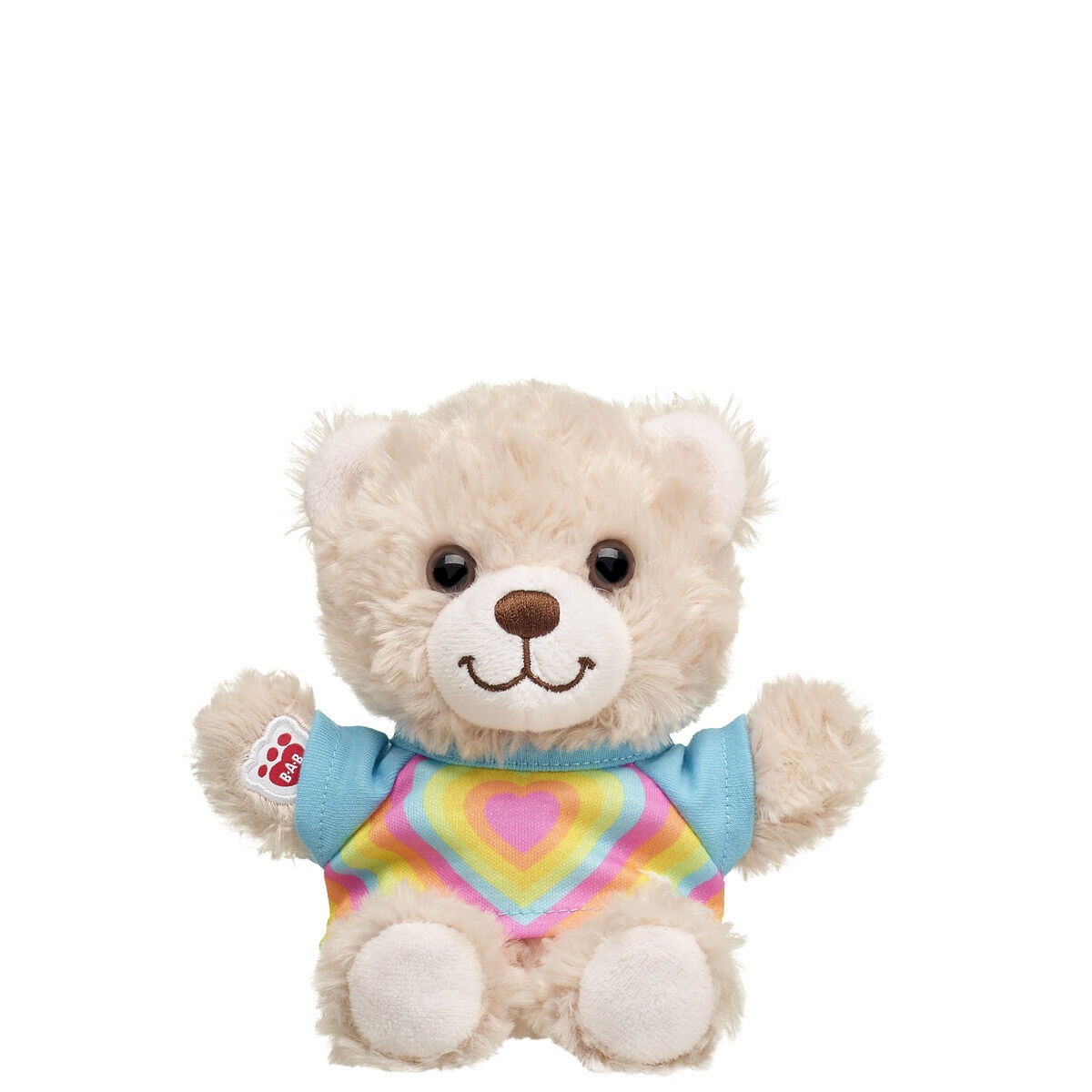 Build-A-Bear Mini Beans Rainbow Heart T-Shirt - Image 3