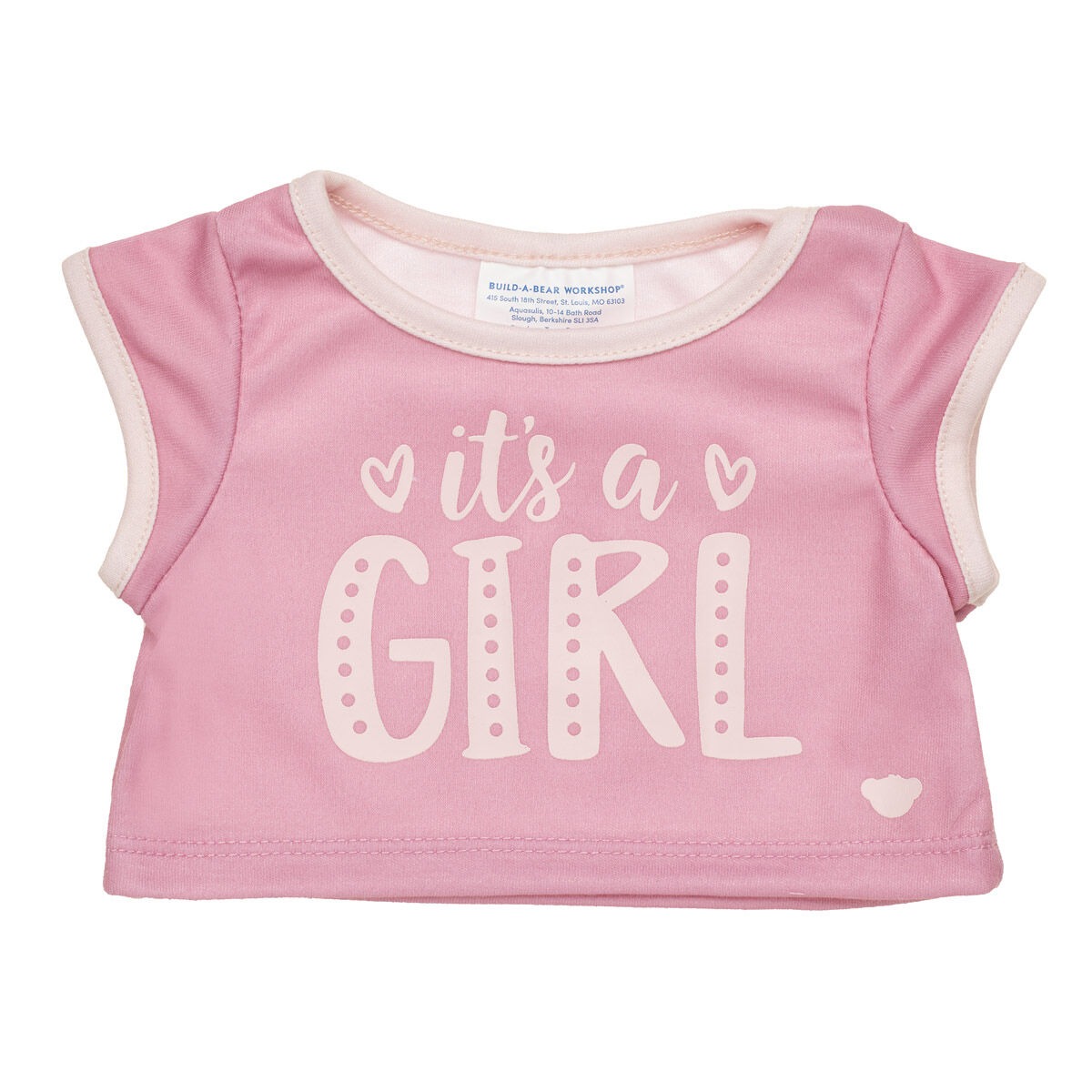 Baby Pink Teddy Bear "It's a Girl" Gift Set - Image 4