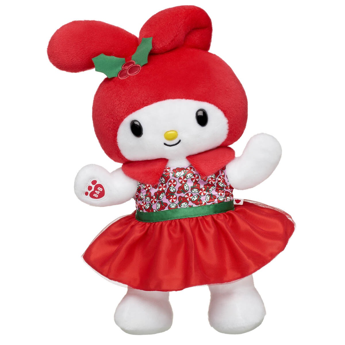 Sanrio Hello Kitty and Friends Merry My Melody Plush with Holiday Dress