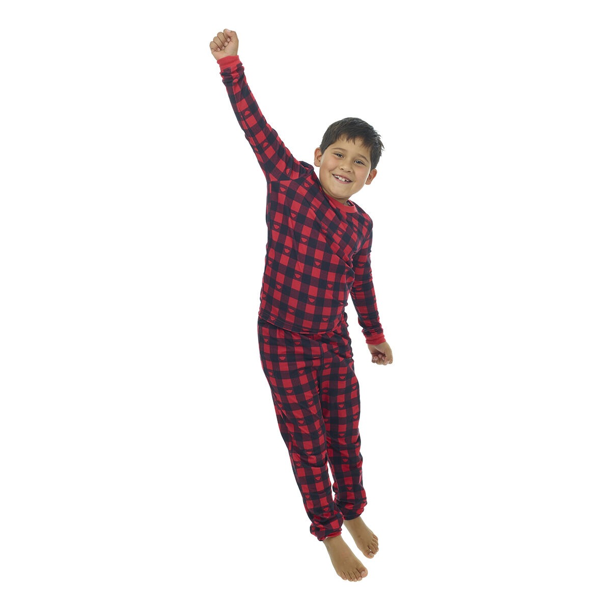 Build-A-Bear Pajama Shop Buffalo Check Top - Toddler & Youth - Image 4