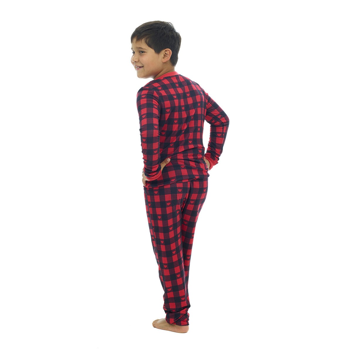 Build-A-Bear Pajama Shop Buffalo Check Top - Toddler & Youth - Image 5