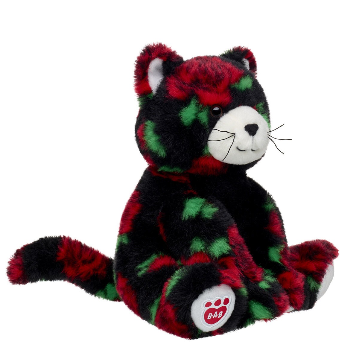 Red Rose Kitty Stuffed Animal - Image 3