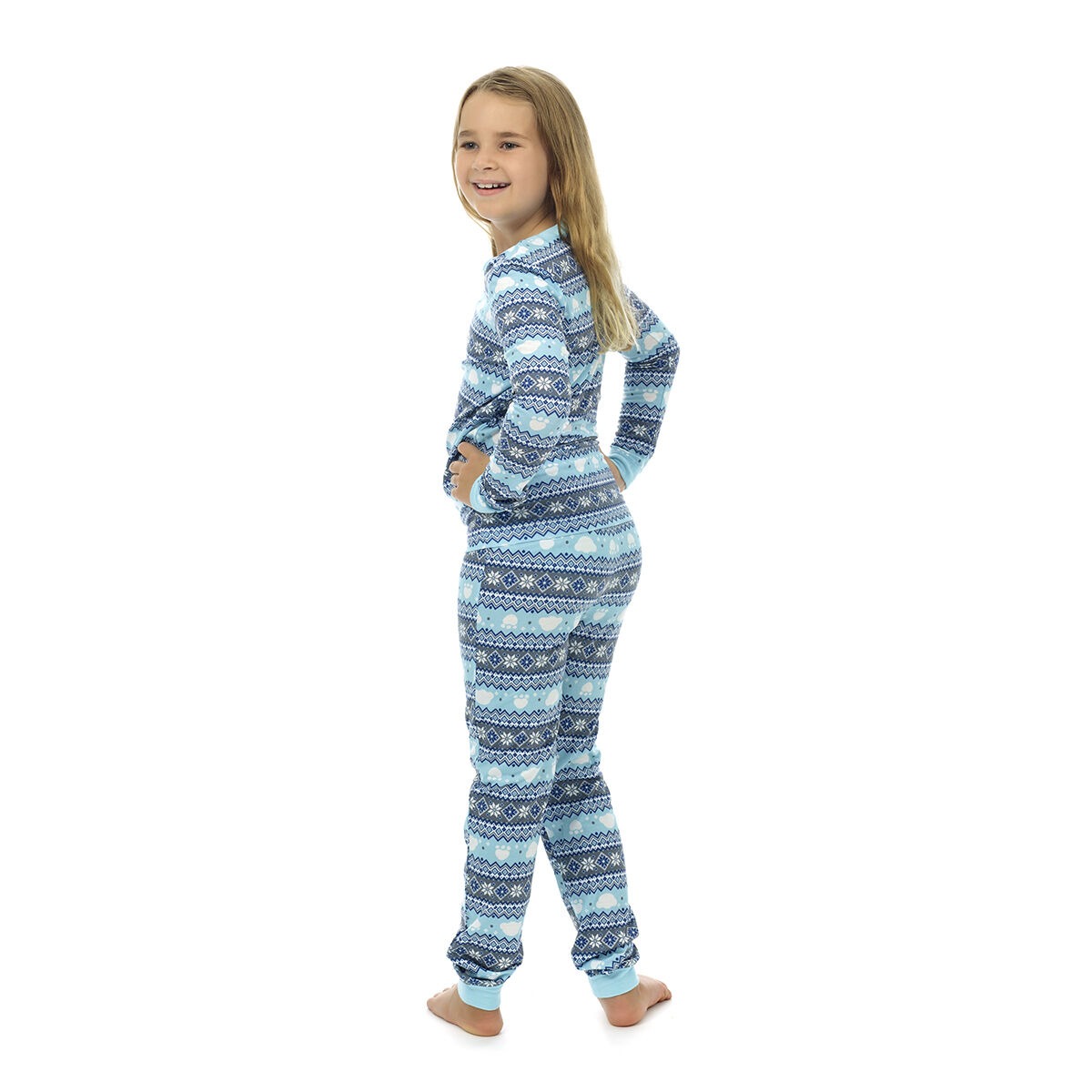 Build-A-Bear Pajama Shop Winter Fair Isle Top - Toddler & Youth - Image 5