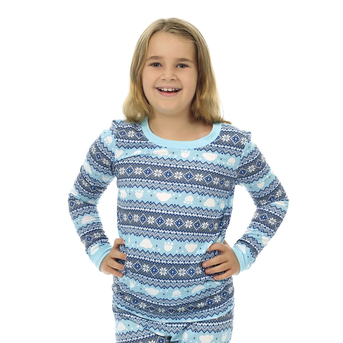 Build-A-Bear Pajama Shop Winter Fair Isle Top - Toddler & Youth