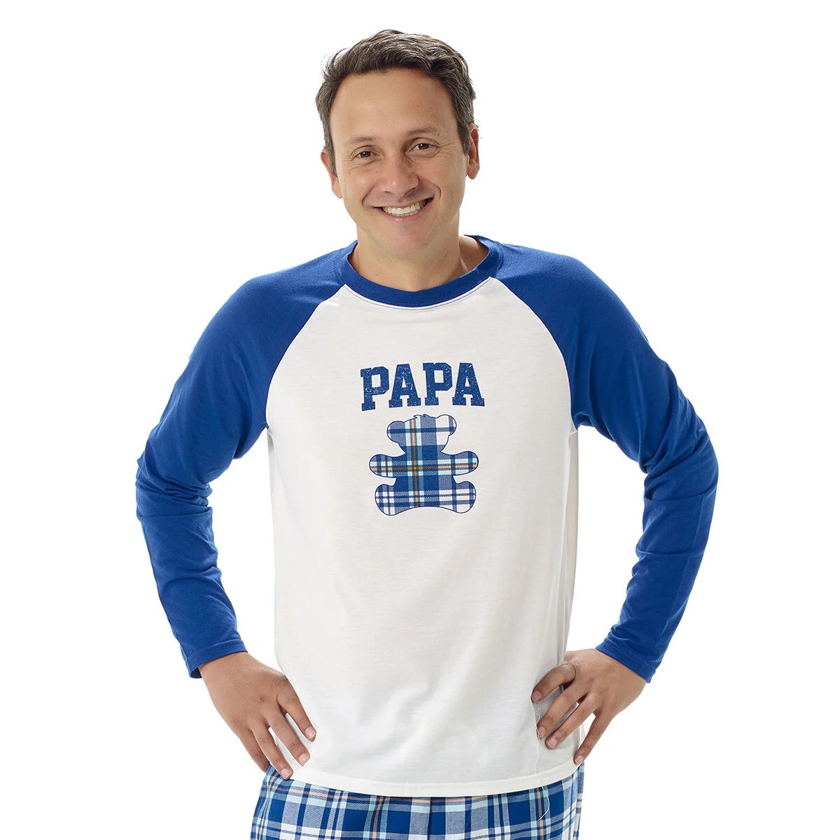 Build-A-Bear Pajama Shop Papa Bear Raglan Top - Adult