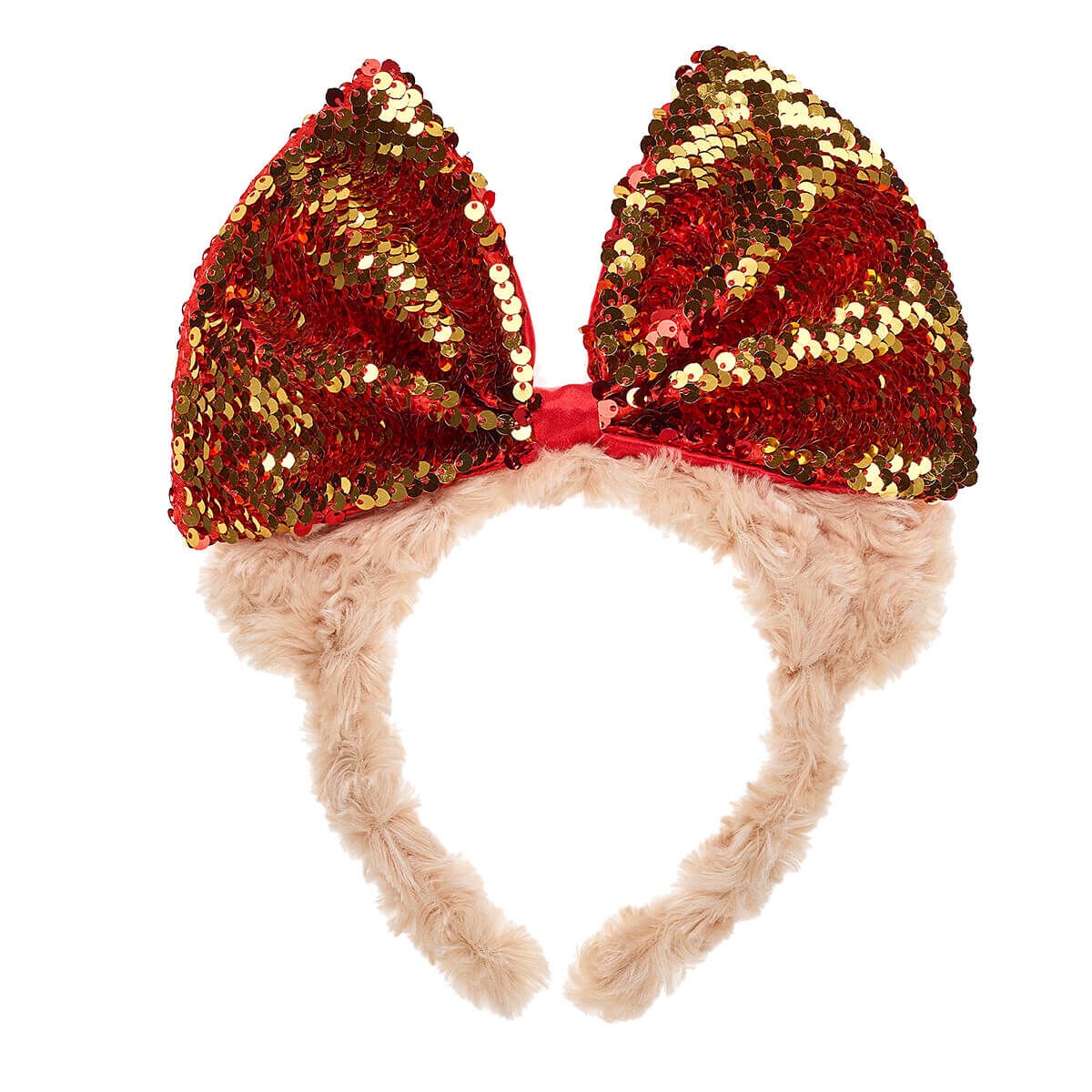 Sequin Bow Bear Headband for Kids - Image 4