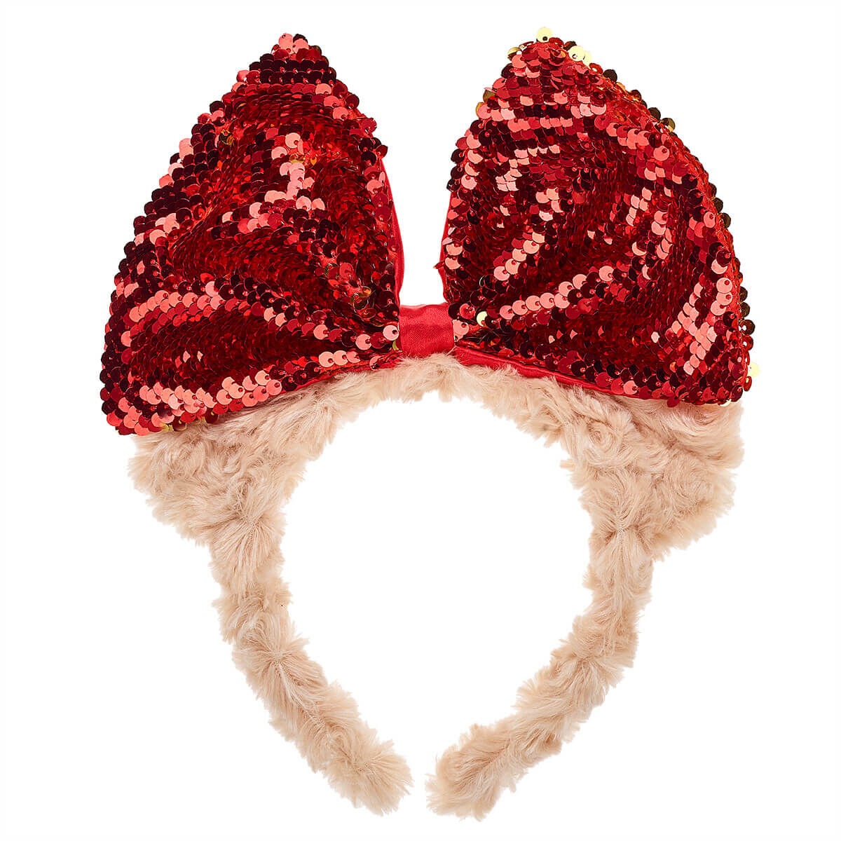Sequin Bow Bear Headband for Kids - Image 5