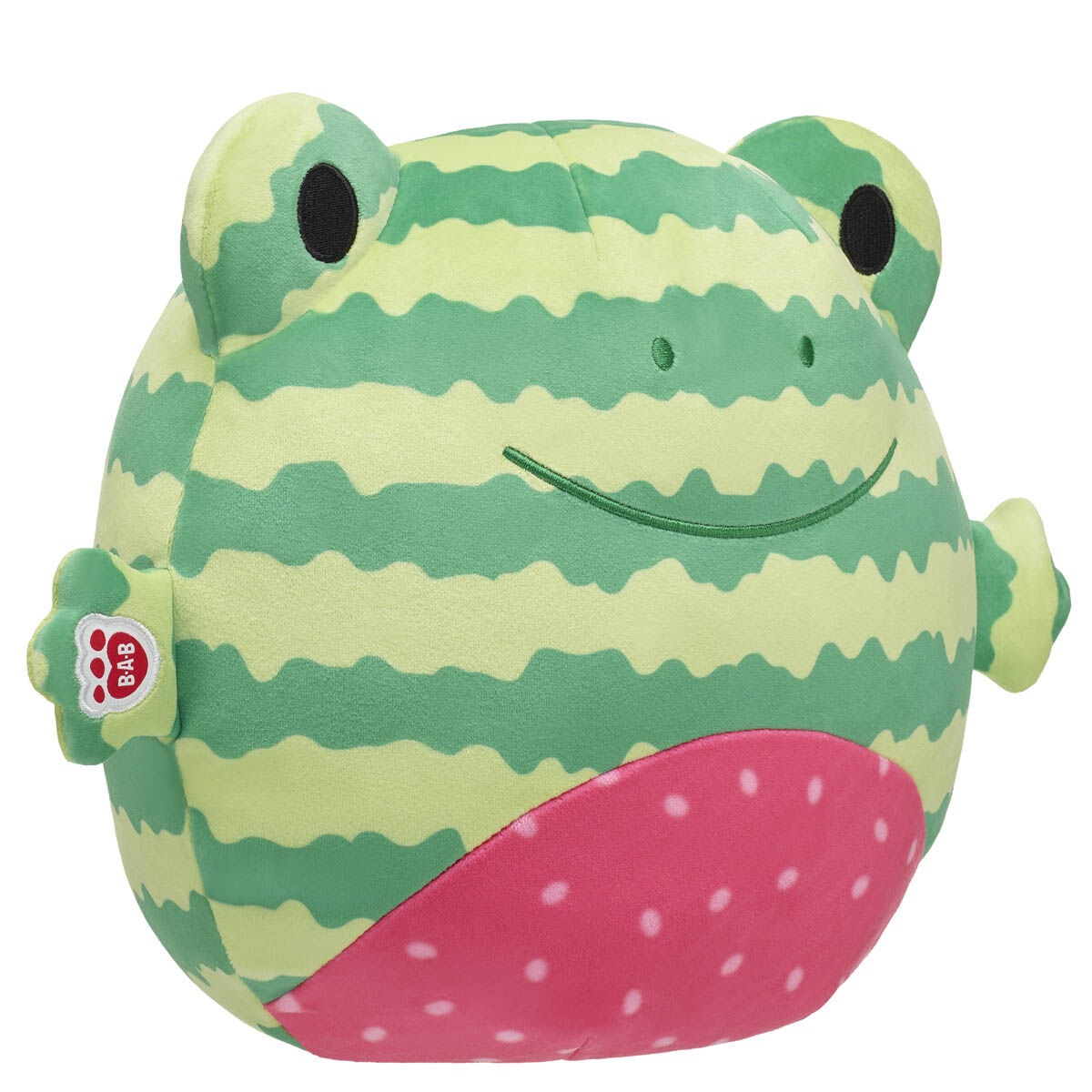 SKOOSHERZ Watermelon Frog Stuffed Animal - Image 3
