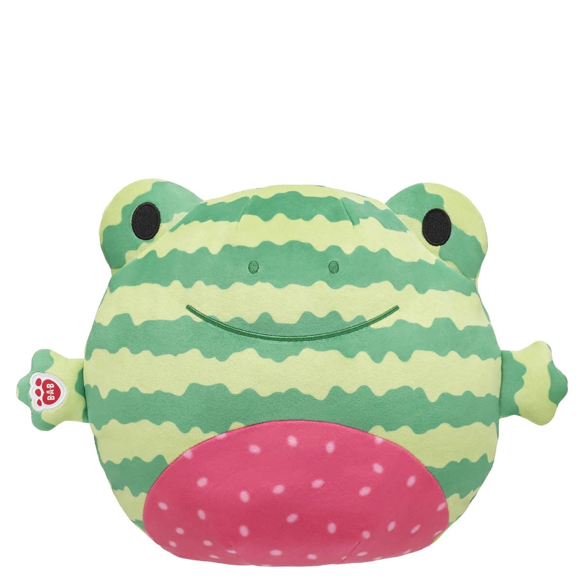 SKOOSHERZ Watermelon Frog Stuffed Animal