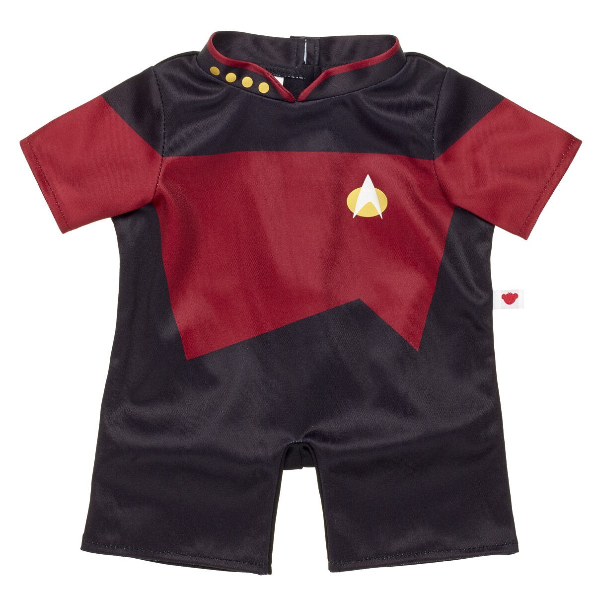Star Trek Nebula Teddy Bear Red Uniform Gift Set - Image 4