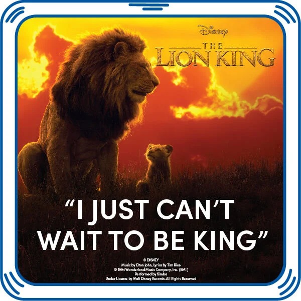 ??I Just Can??t Wait to Be King??