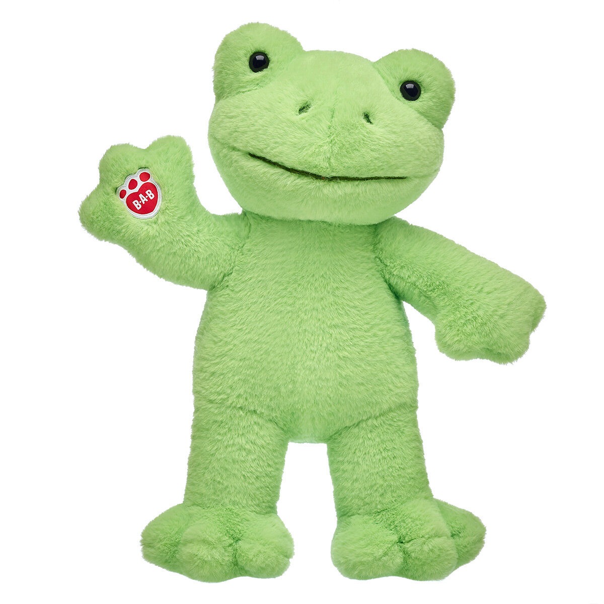 Spring Green Frog Stuffed Animal - Image 3