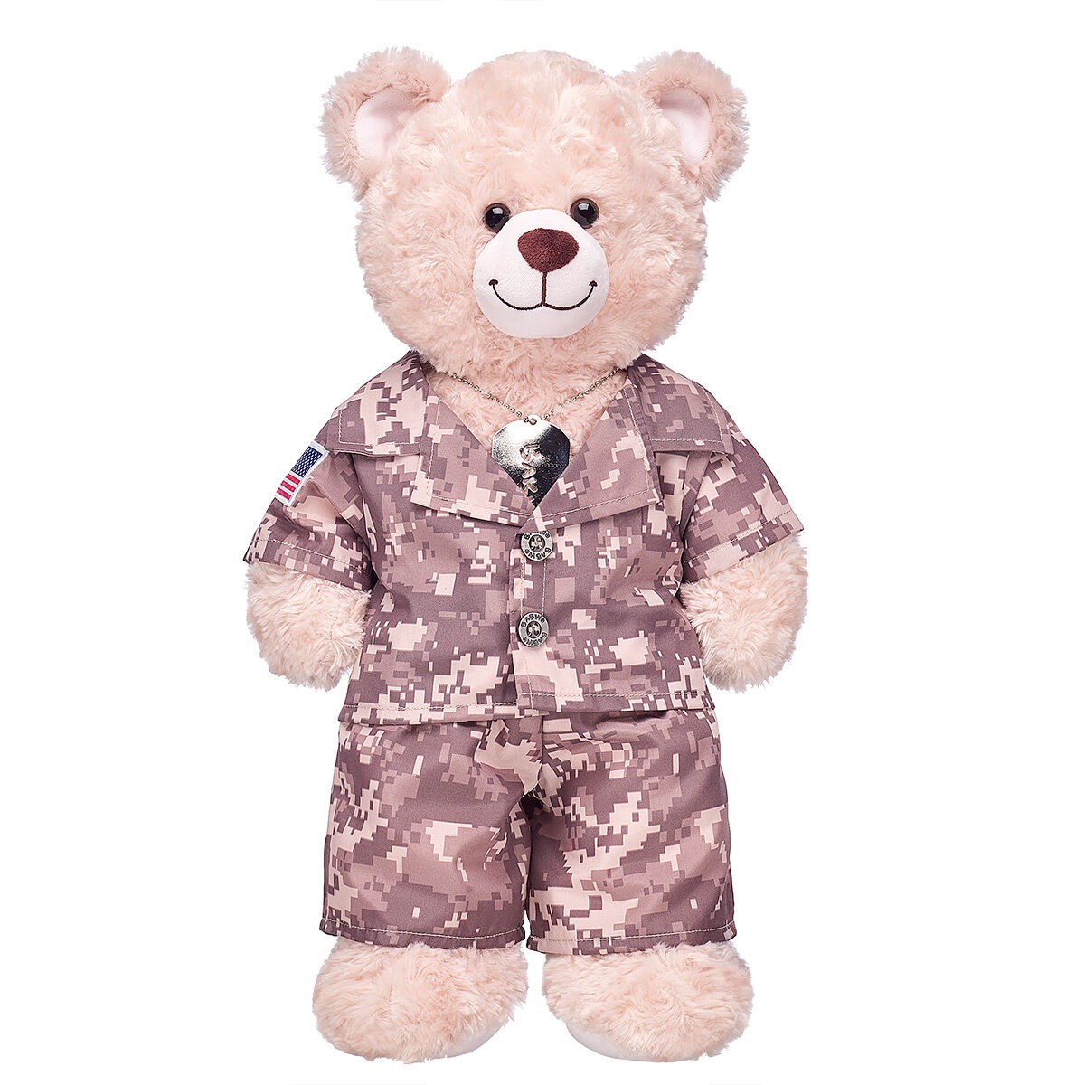 Khaki Digital Camo Uniform with USA Flag - Image 3