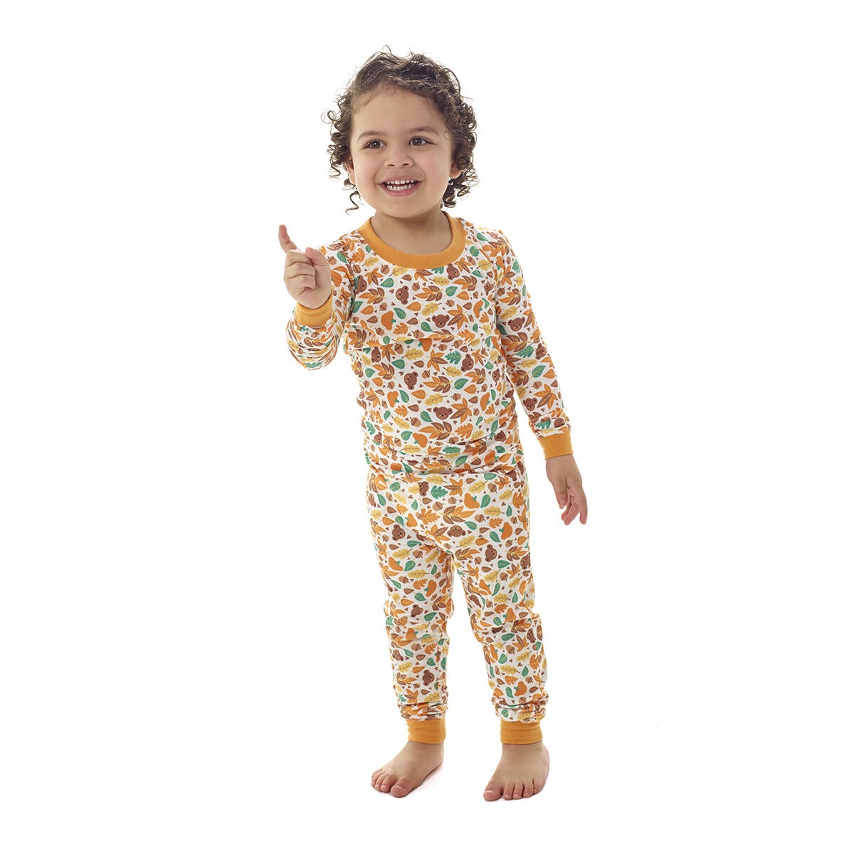 Build-A-Bear Pajama Shop Fall Print Pants - Toddler & Youth - Image 4