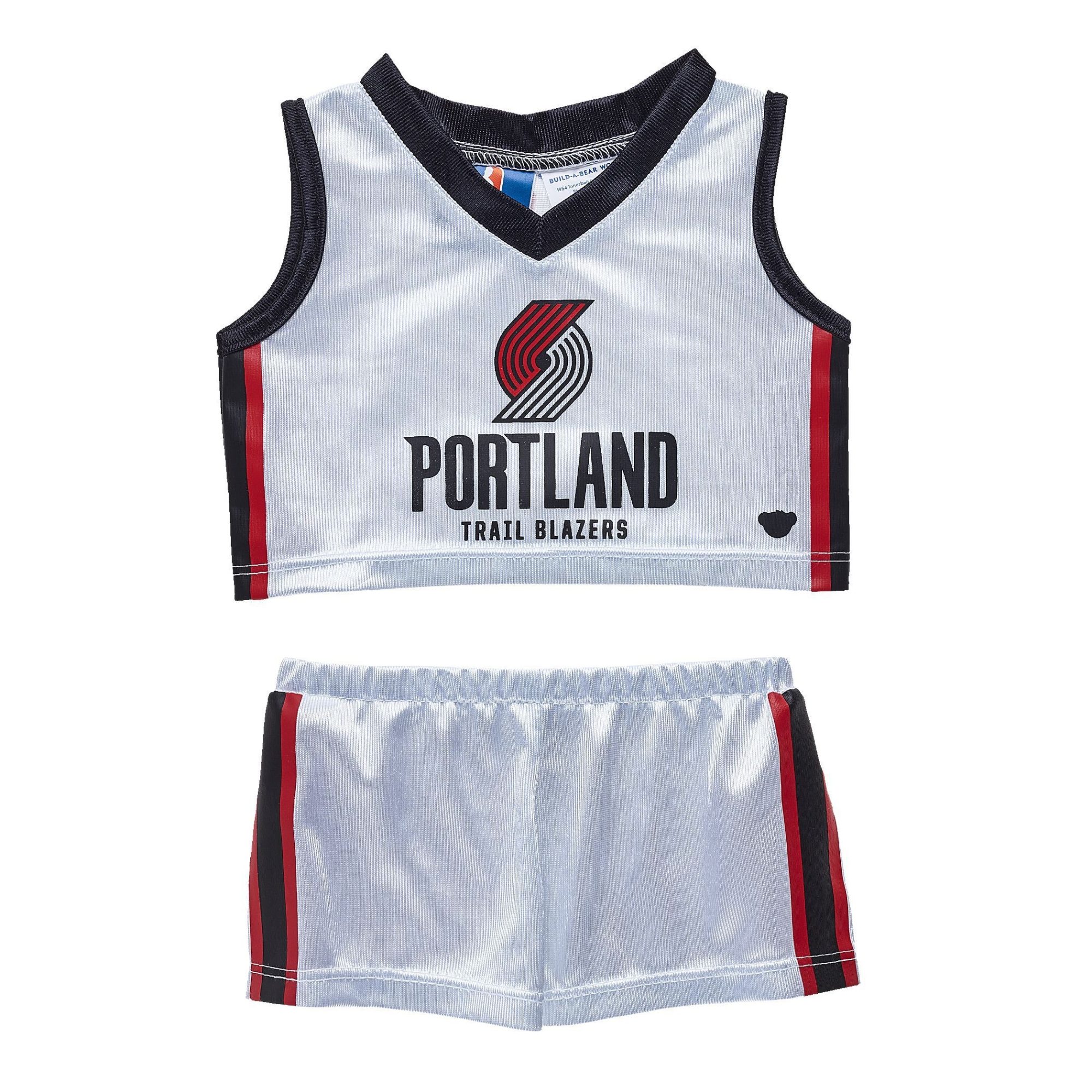 Portland Trail Blazers Stuffed Animal Uniform 2 pc.