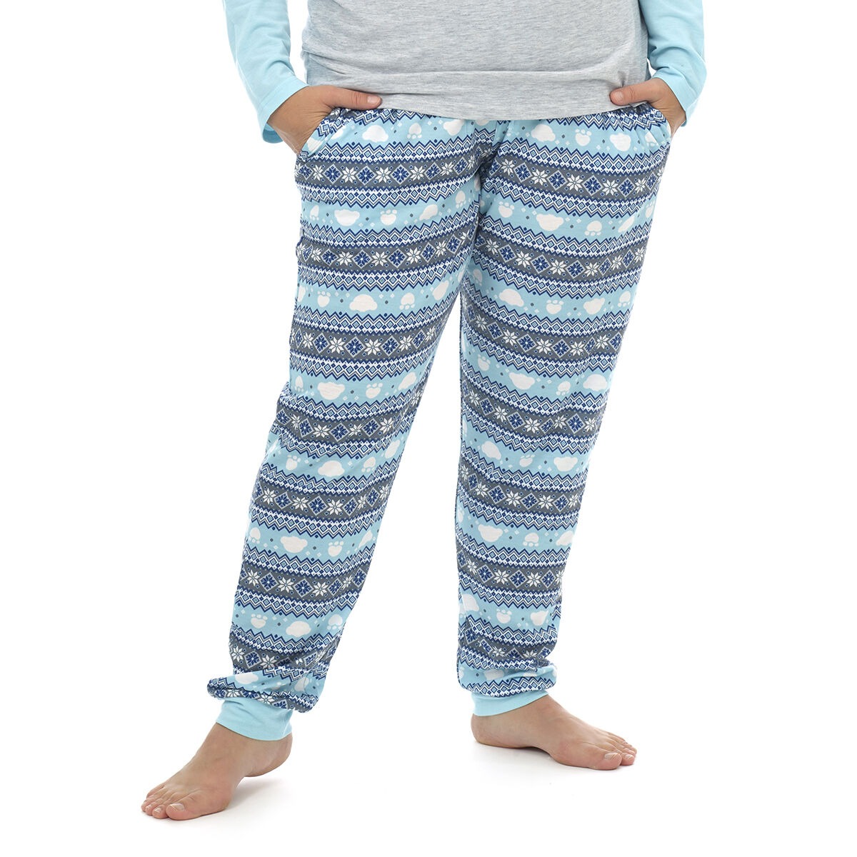 Build-A-Bear Pajama Shop Winter Fair Isle Pants - Adult