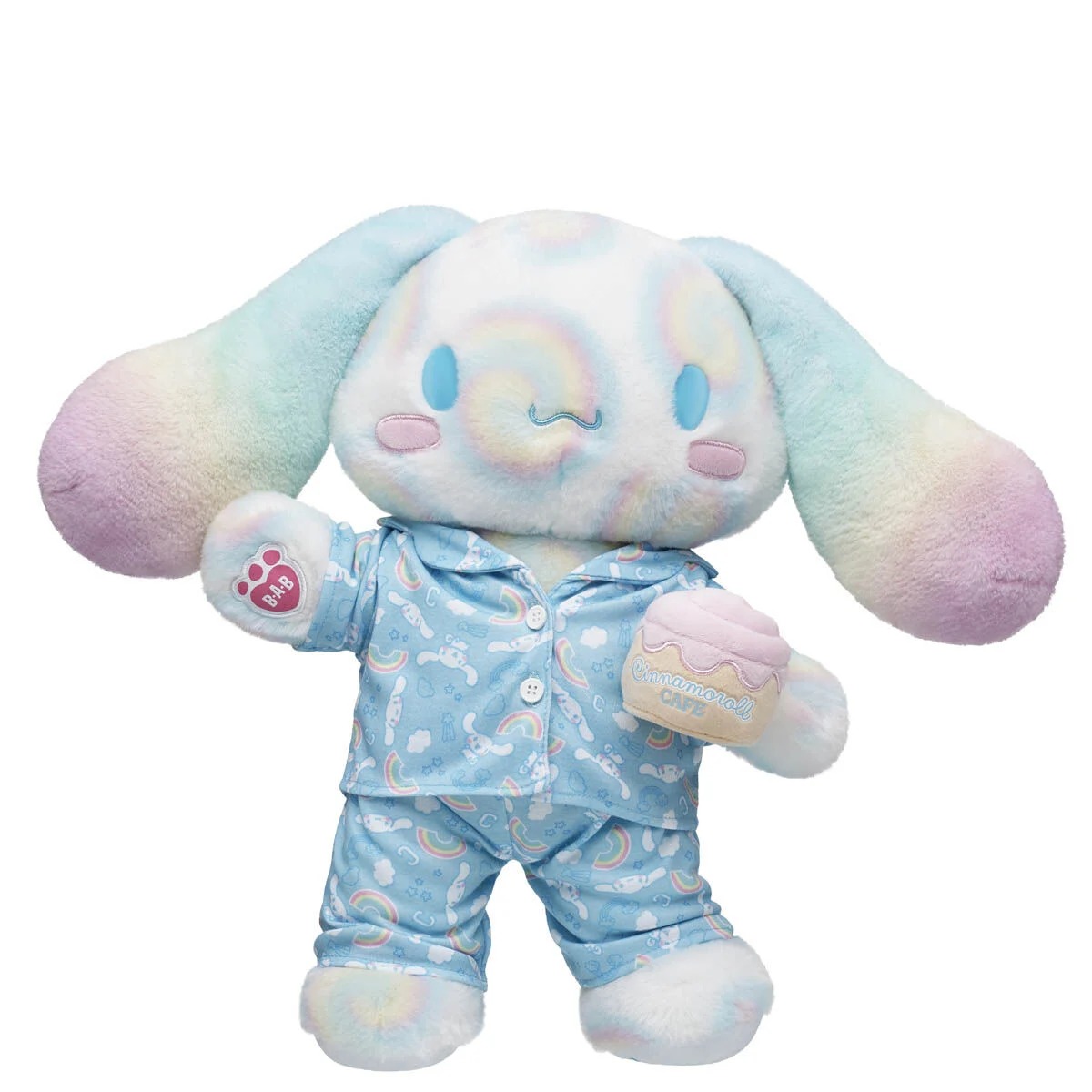 Sanrio Hello Kitty and Friends Rainbow Dreams Cinnamoroll Plush PJs Gift Set