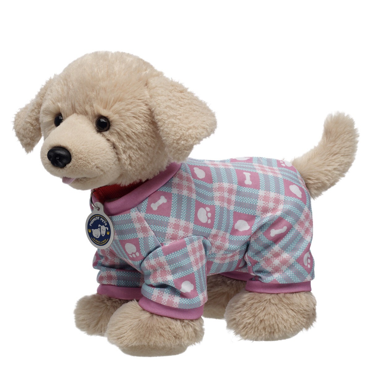 Promise Pets Pink Plaid Sleeper - Image 3