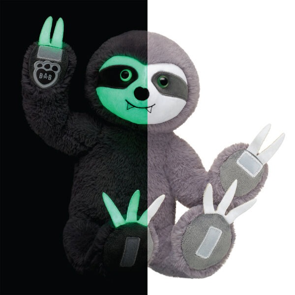 Vampire Glow Sloth Stuffed Animal - Image 3