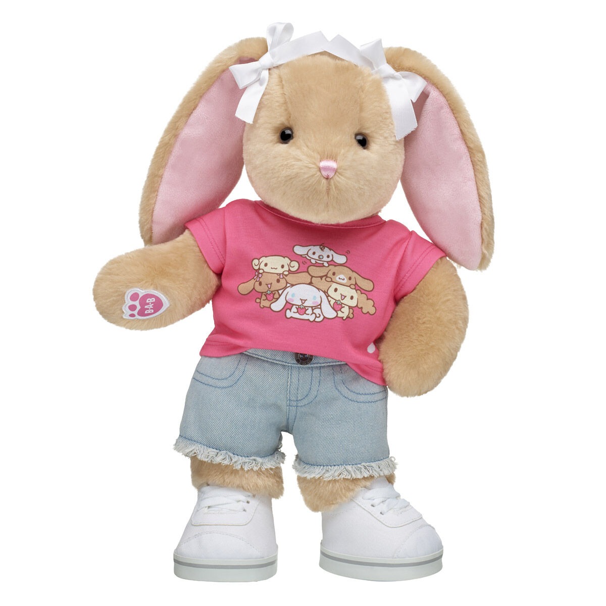 Pawlette Bunny Plush Cinnamoroll Birthday Gift Set with Bows
