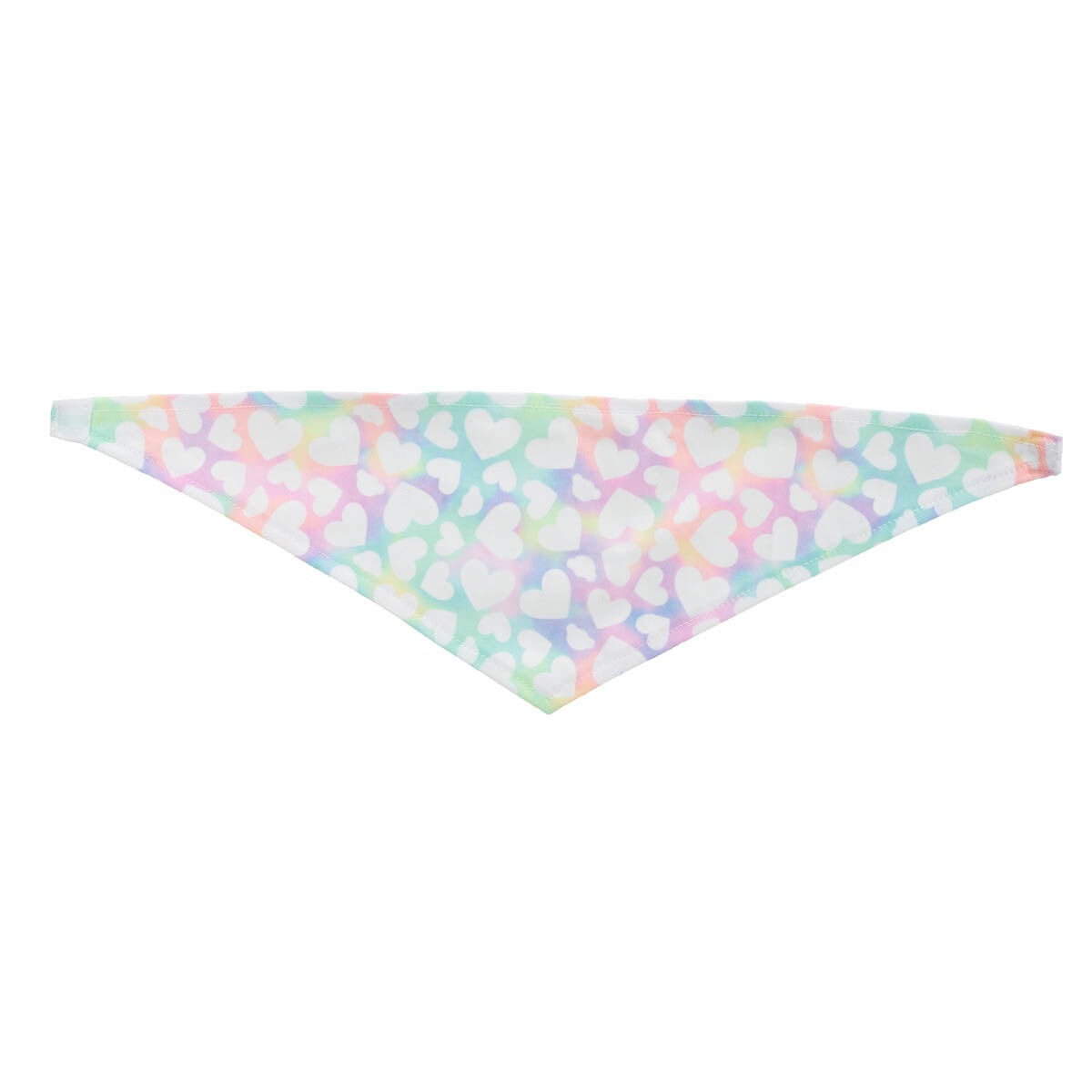 Tie-Dye Hearts Bandana - Image 4