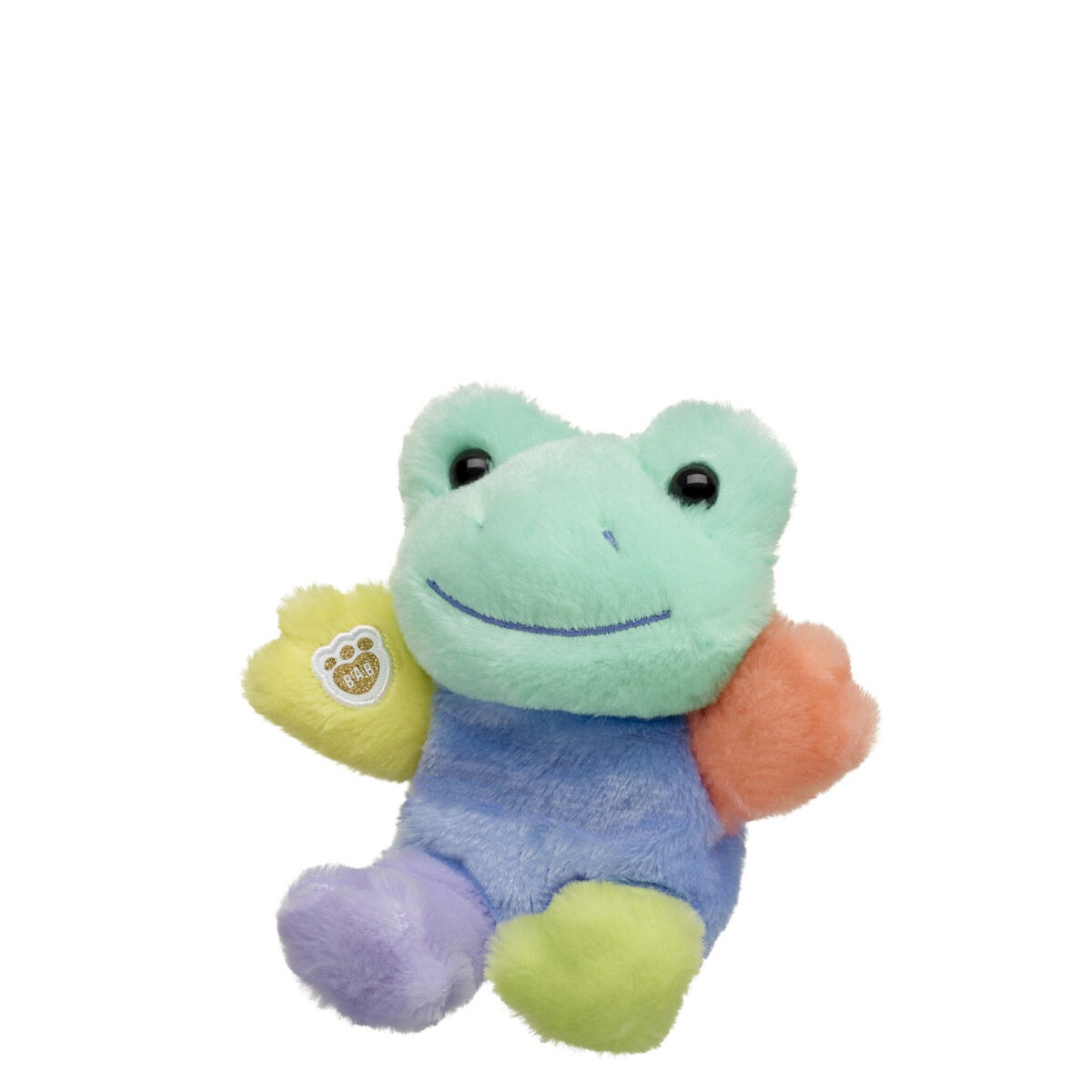 Build-A-Bear Mini Beans Hoppy Colors Frog Stuffed Animal