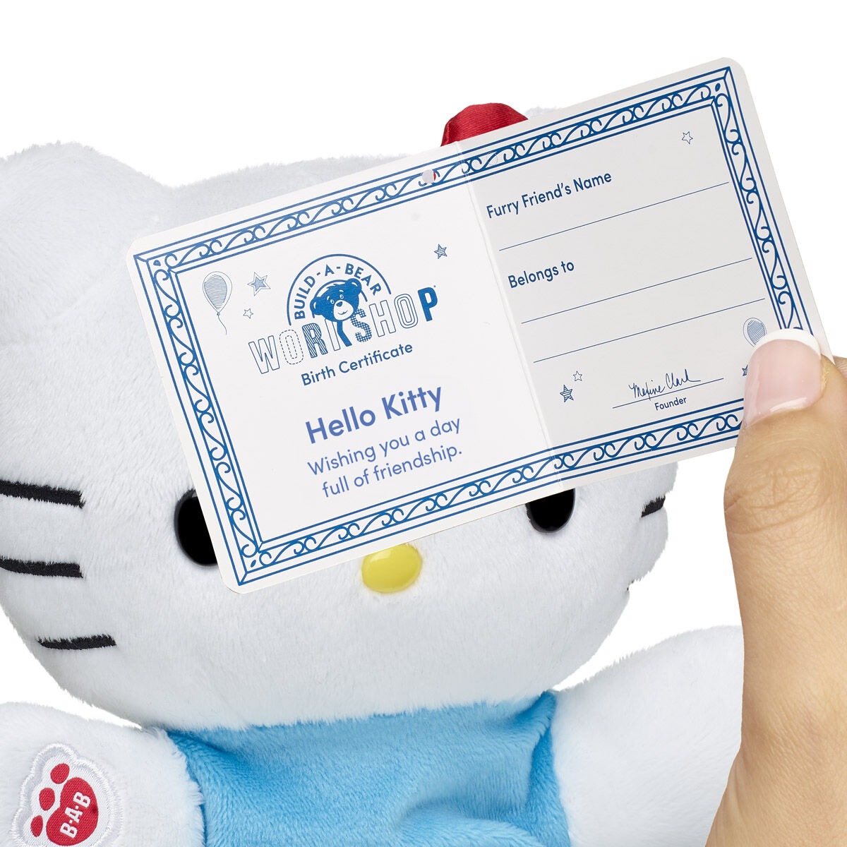 Build-A-Bear Mini Beans Sanrio Hello Kitty Plush - Image 4