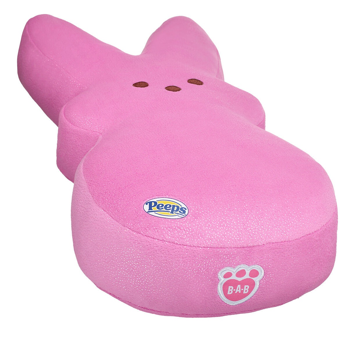PEEPS Pink Bunny Plush - Image 4