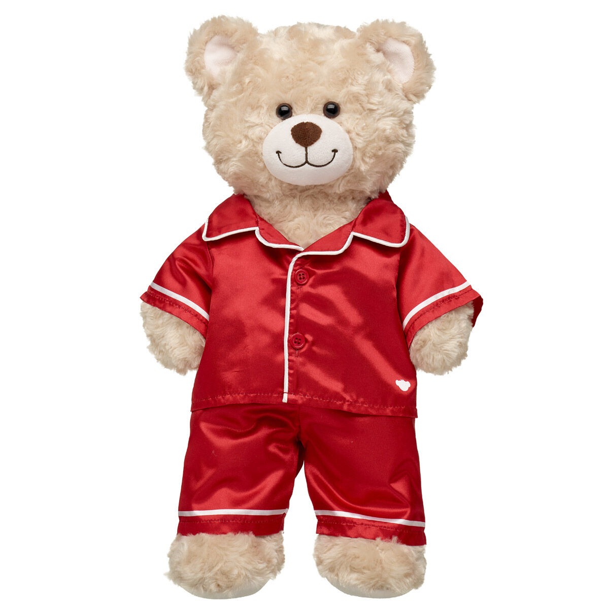 Red Satin PJs Set - Image 3