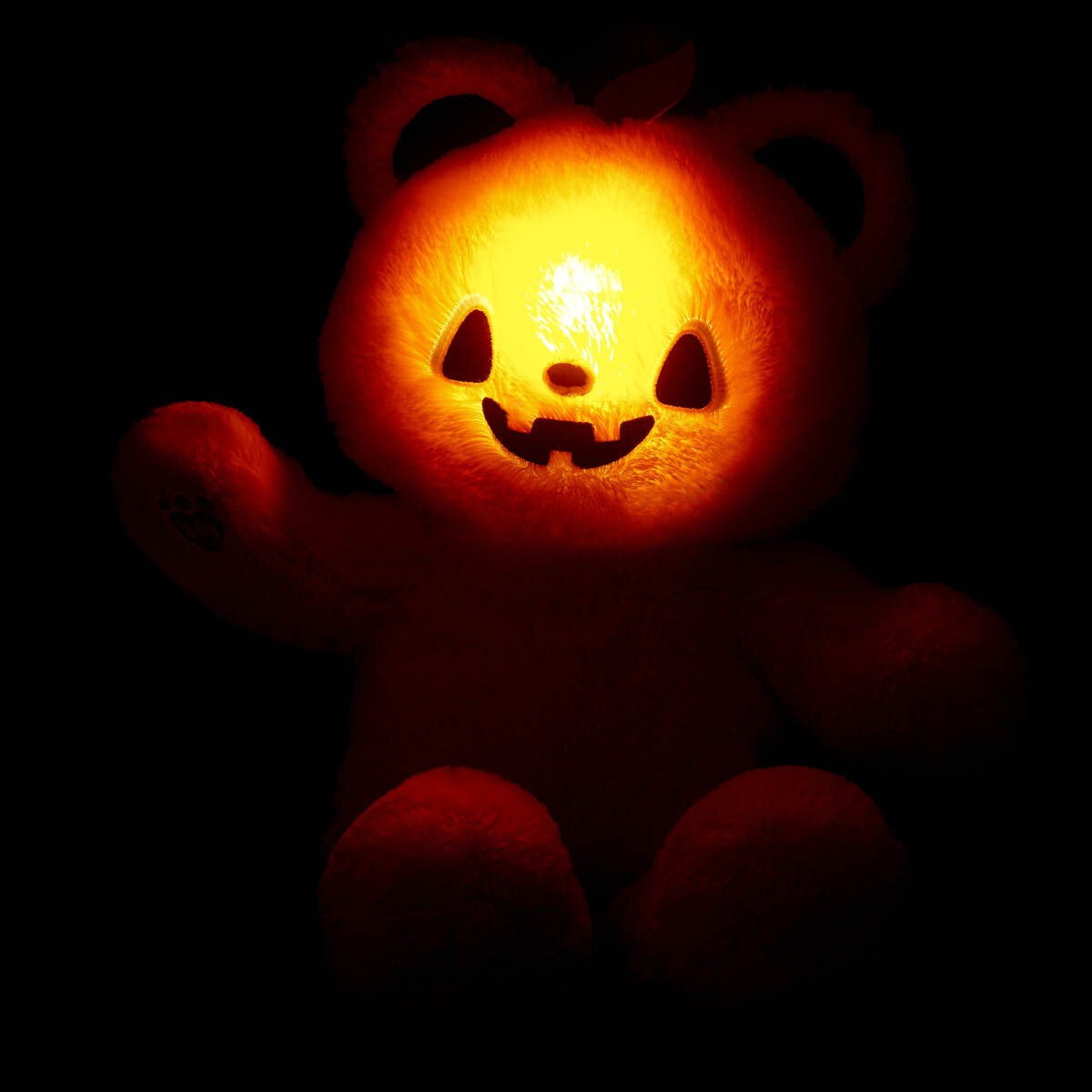 Light-Up Pumpkin Glow Teddy Bear - Image 4