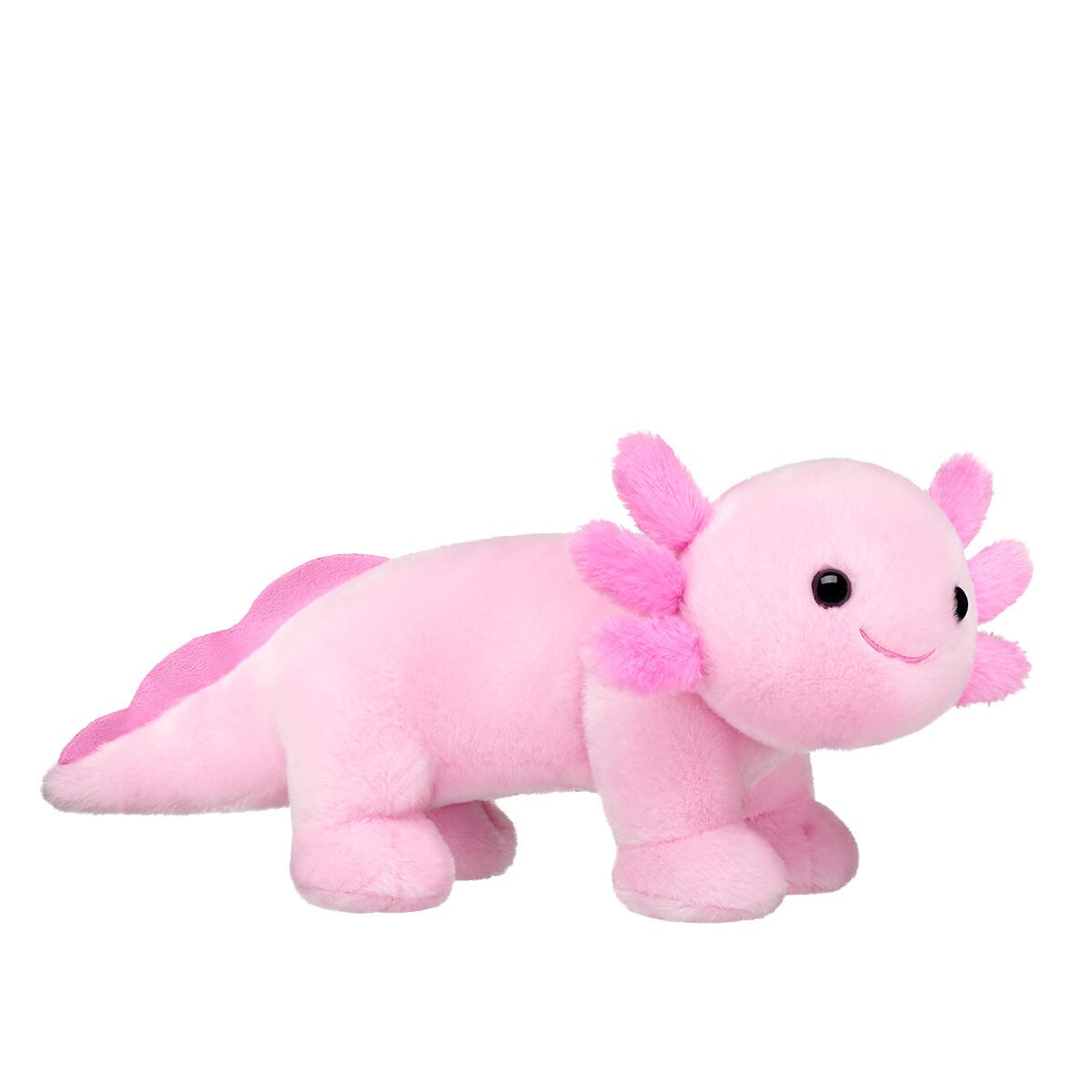 Pink Axolotl Stuffed Animal - Image 3