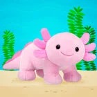 Pink Axolotl Stuffed Animal & Build-A-Bear Mini Beans? Gift Set - Image 3