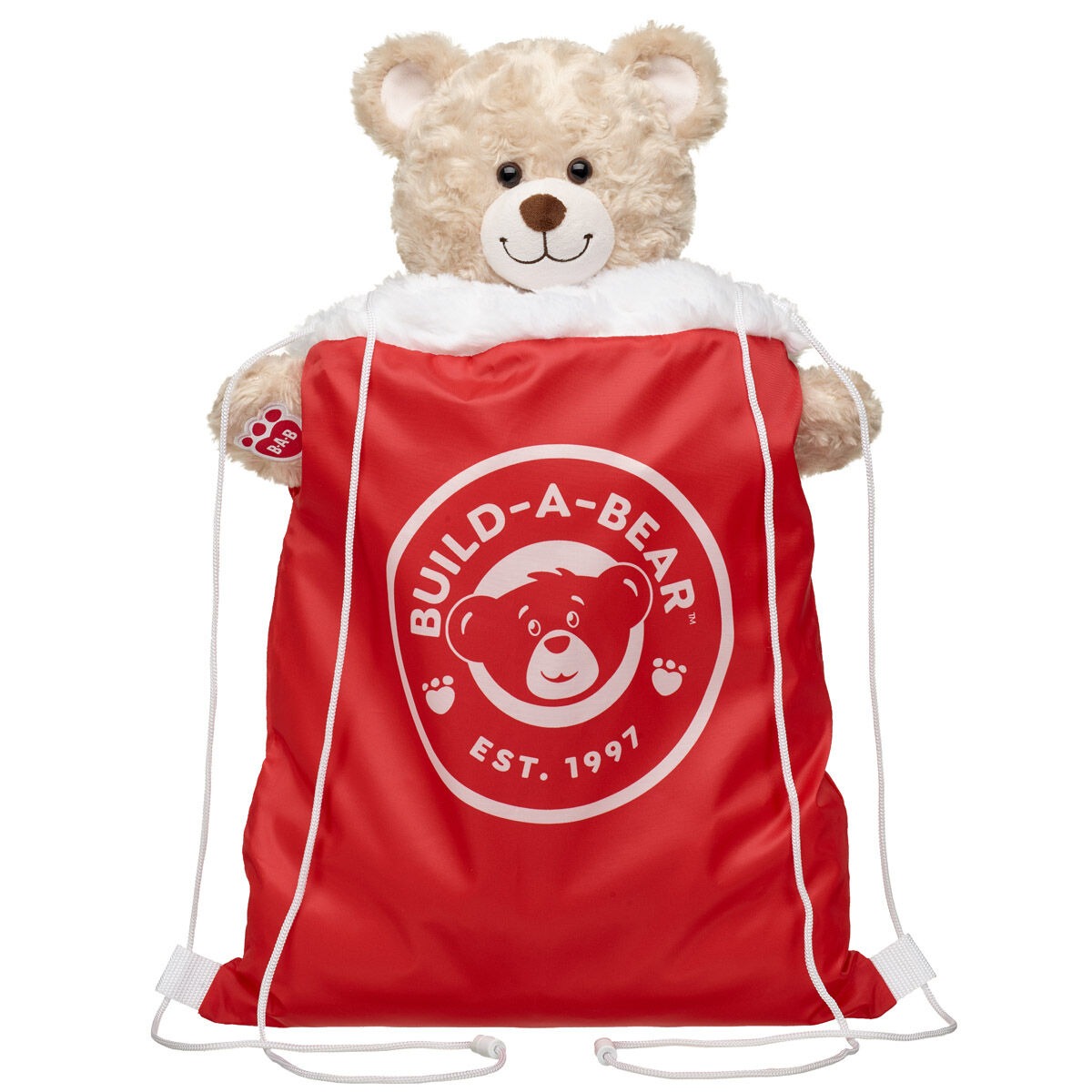 Santa Hat Toy Bear Carrier - Image 3