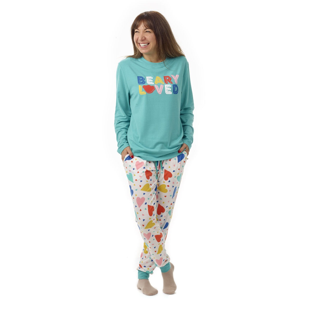 Build-A-Bear Pajama Shop Beary Loved Top - Adult - Image 4