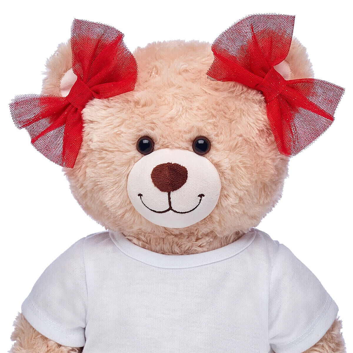 Red Sparkle Bows 2 pc. - Image 3