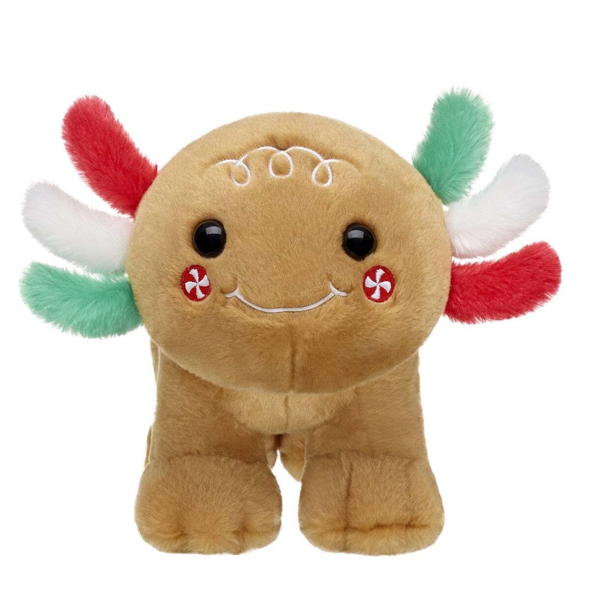 Gingerbread Axolotl Stuffed Animal - Image 4