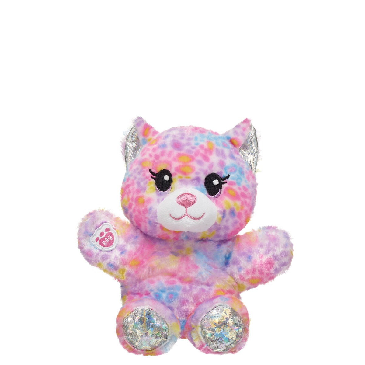 Build-A-Bear Mini Beans Rainbow Friends Leopard Stuffed Animal