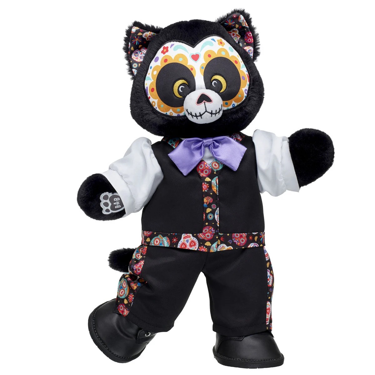 D??a de los Muertos Cat Stuffed Animal Suit Gift Set